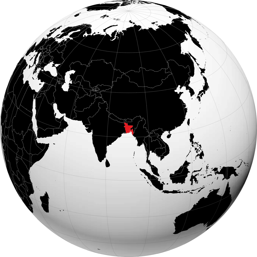 बांगलादेश ग्लोबवर
