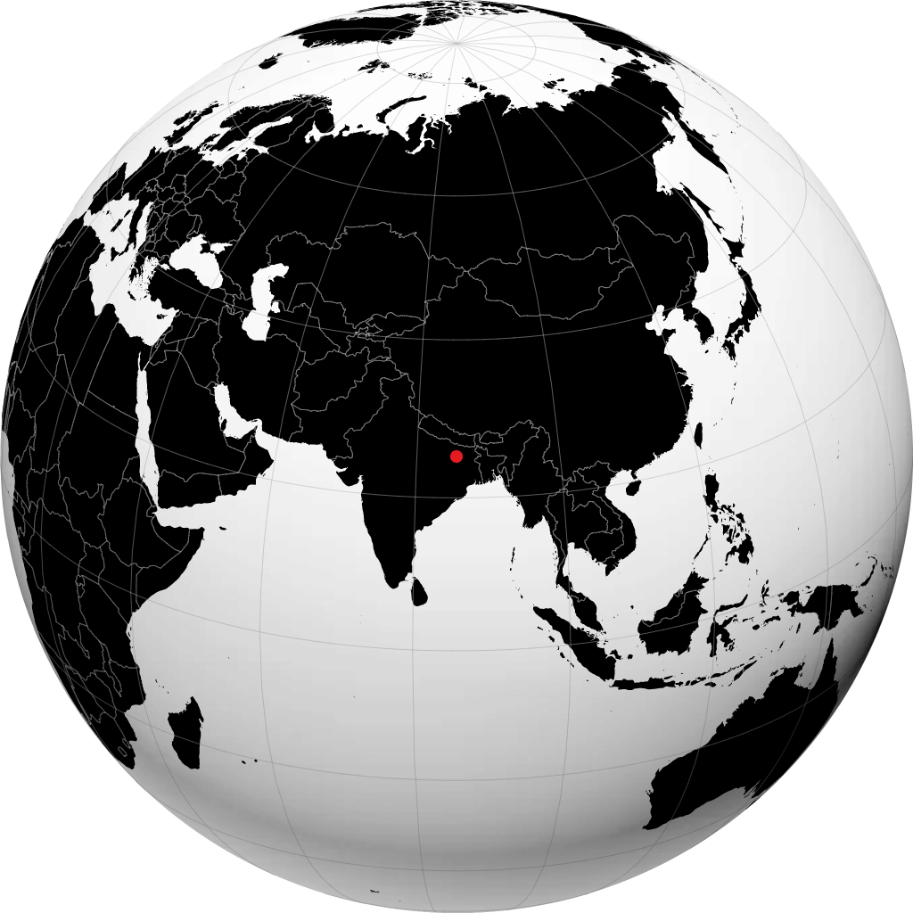 बिहार शरीफ ग्लोबवर