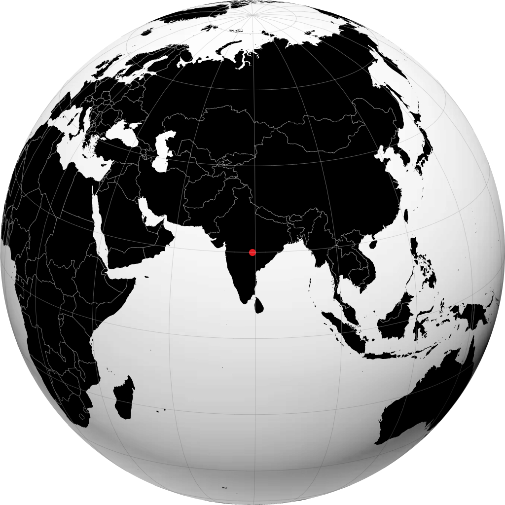 चंद्रपूर ग्लोबवर