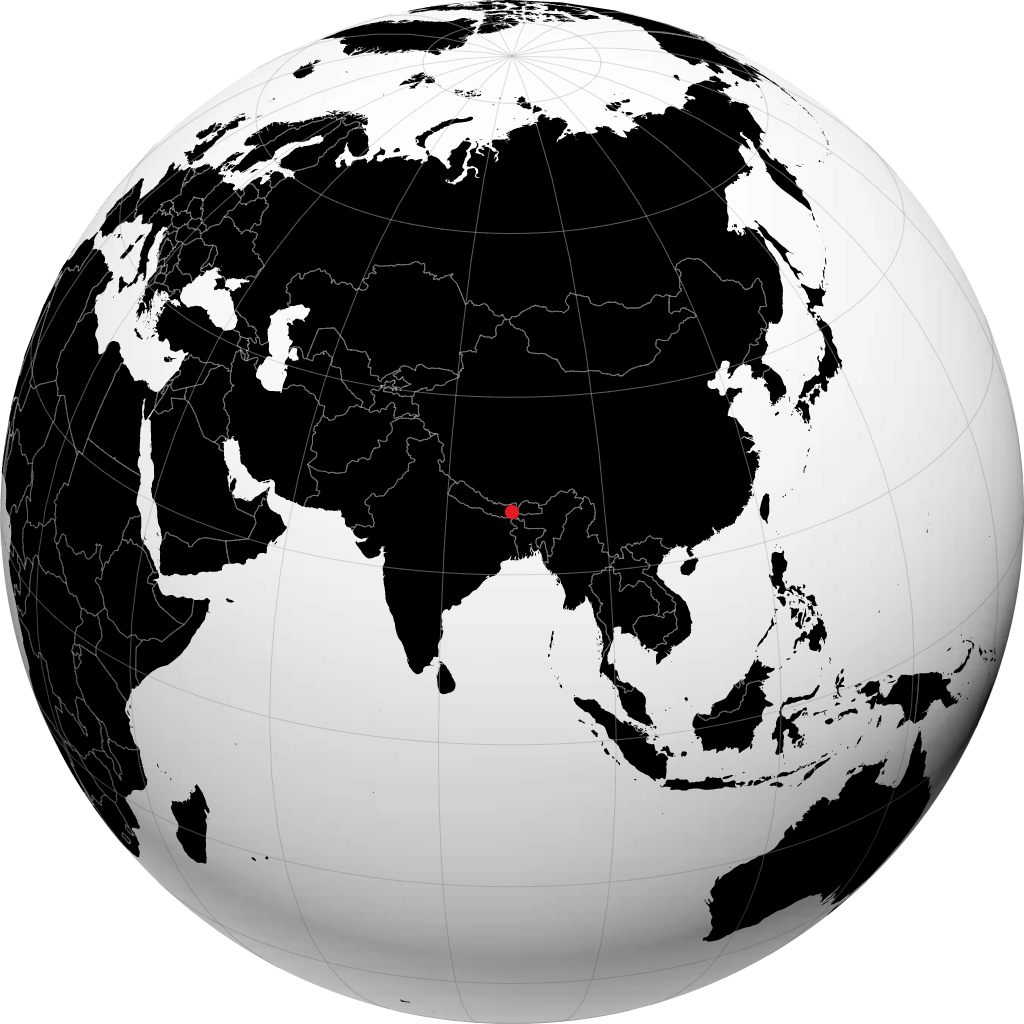 दार्जिलिंग ग्लोबवर