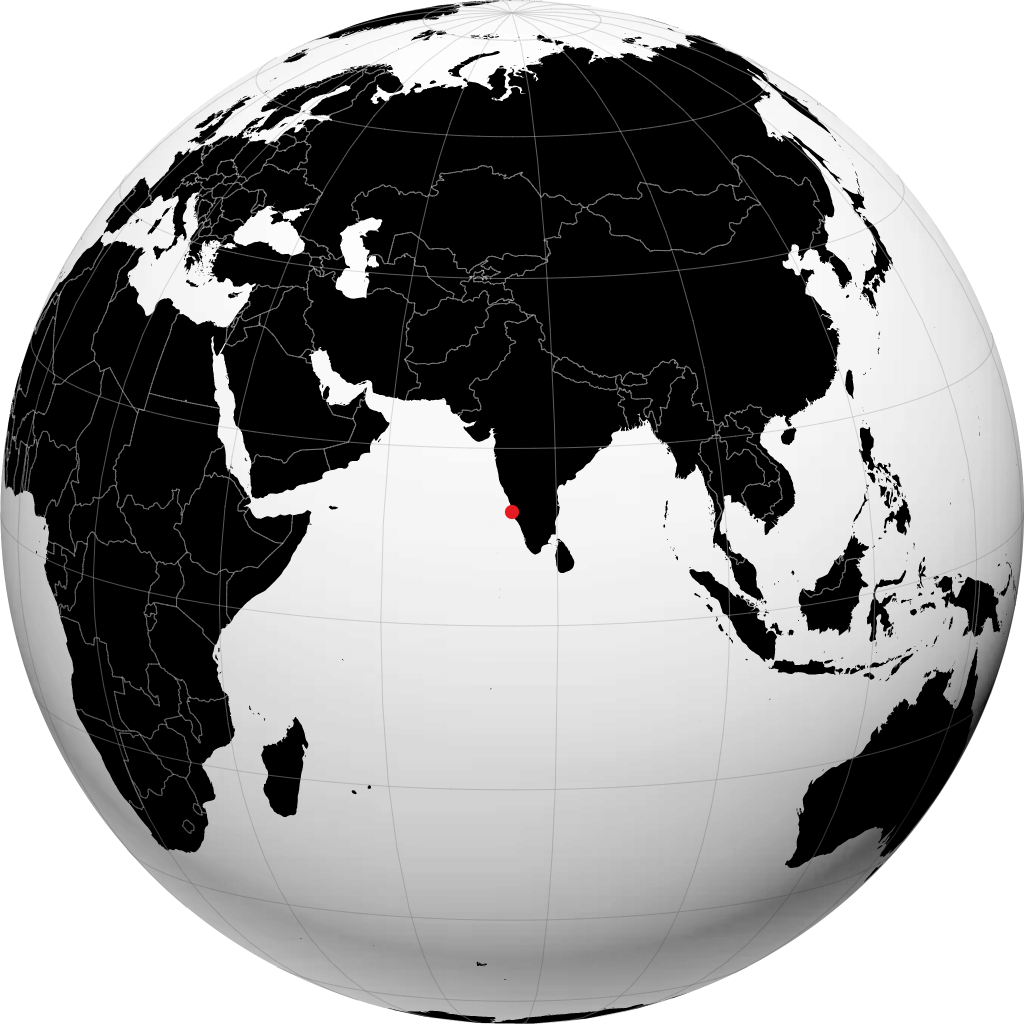 मंगलोर ग्लोबवर