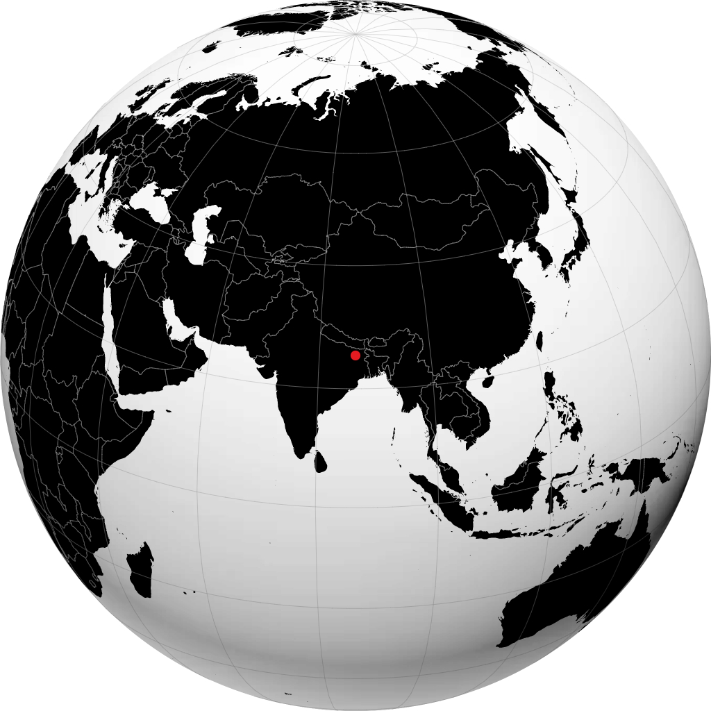 मुंगेर ग्लोबवर