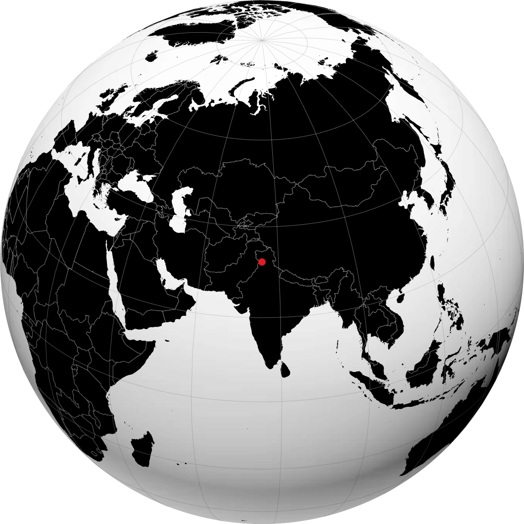 पठाणकोट ग्लोबवर
