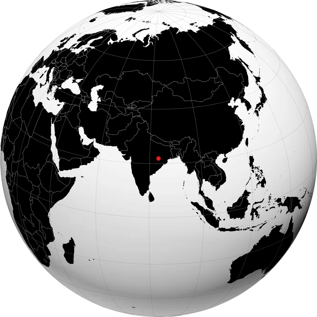 रायगड ग्लोबवर
